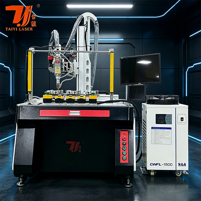 4-Achsen 1500W 2kW 3kW Aluminium-Teekessel-Laser-Schweißmaschine