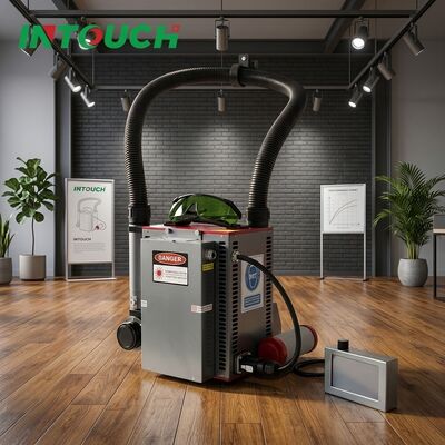 200W 300W Rucksack-Laserreinigungsmaschine Luftgekühlte tragbare Faserlaser-Rostentferner für die Arbeit vor Ort