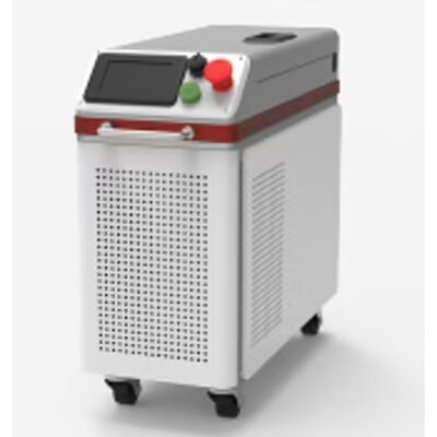 1500W wassergekühlte handgeführte Faserlaserreinigungsmaschine für Rost, Farbe und Beschichtung