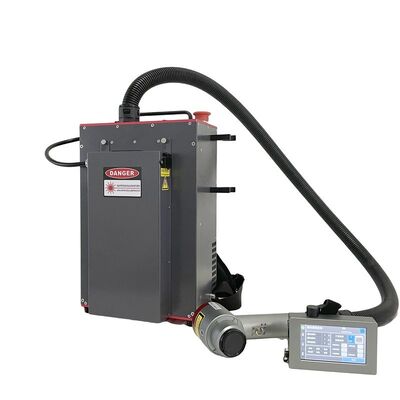 Neues Design 200W Rucksack Laserreinigungsmaschine Leichtgewicht Portable Laser Rostentferner Maschine