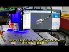 Endoskopische Katheter-Präzisionsbefestigungen Plattform Automatische Laserschweißmaschine