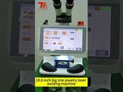 Schreibtisch 10 Zoll Großbildschirm Laser Schmuck Schweißmaschine