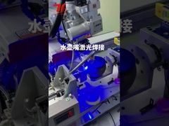 Automatische Laserschweißmaschine mit Glasfaser