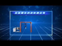 Automatische Metallfaser-Laser-Schneidemaschine 6-Achsen-Roboterarmsystem