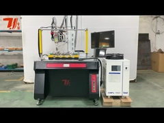 Customized 4 Achsen 1500W automatische Laserschweißmaschine für Teekanne Spülkante