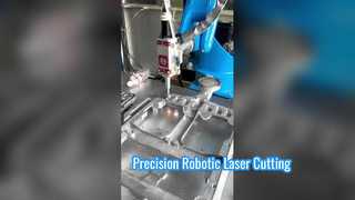 CNC-Roboter-Laserschneidemaschine für Aluminiumdruckguss – 6-Achsen-Präzisionstrimmen und Entgraten S
